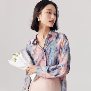 Dreamy Strokes Print Shirt